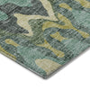 Dalyn Lorenzo LN6 Teal Machine Washable Area Rug Corner Image