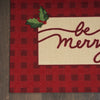 Nourison Light Enhance/Xmas LN663 Red Area Rug Detail Image