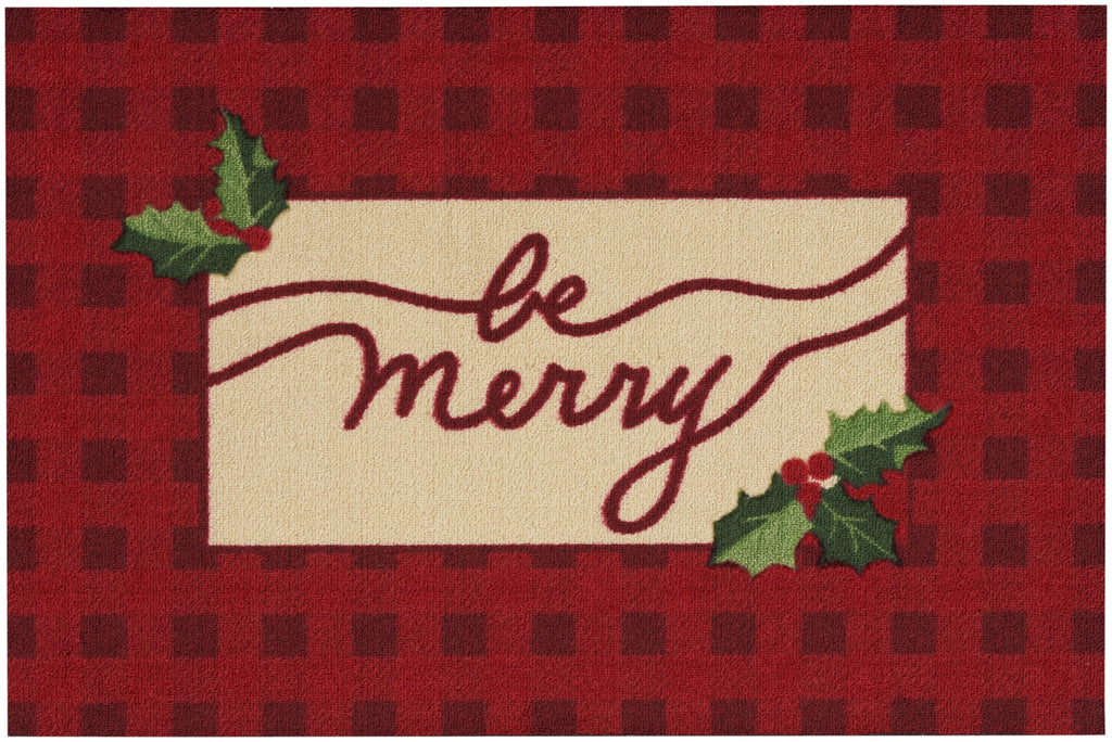 Nourison Light Enhance/Xmas LN663 Red Area Rug main image