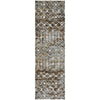 Dalyn Lorenzo LN7 Brown Machine Washable Area Rug Runner Main Image