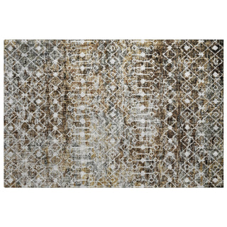Dalyn Lorenzo LN7 Brown Machine Washable Area Rug Scatter Main Image
