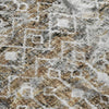 Dalyn Lorenzo LN7 Brown Machine Washable Area Rug Swatch Image