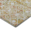 Dalyn Lorenzo LN7 Peach Machine Washable Area Rug Corner Image