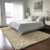 Dalyn Lorenzo LN7 Peach Machine Washable Area Rug Lifestyle Image Feature