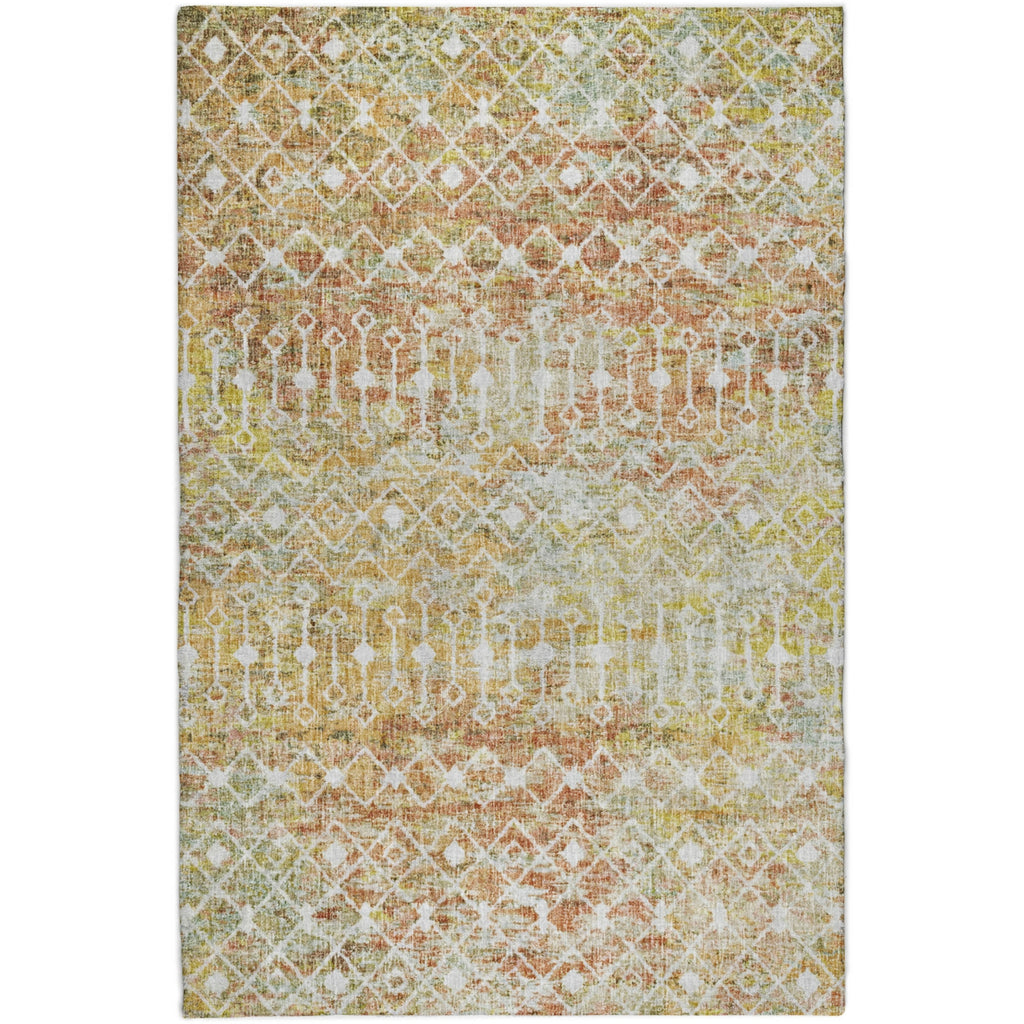 Dalyn Lorenzo LN7 Peach Machine Washable Area Rug main image