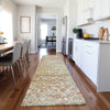 Dalyn Lorenzo LN7 Peach Machine Washable Area Rug Runner Lifestyle Image Feature