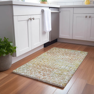 Dalyn Lorenzo LN7 Peach Machine Washable Area Rug Scatter Lifestyle Image Feature