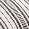 Surya Linen Stripe Buttoned LNB-002 Cream Detail