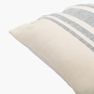 Surya Linen Stripe Buttoned LNB-003 Cream Corner Shot
