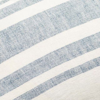 Surya Linen Stripe Buttoned LNB-003 Cream Detail