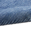 Calvin Klein Ck010 Linear LNR01 Blue Area Rug Corner Image