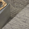 CK010 Linear LNR01 Grey Area Rug by Calvin Klein Corner Image