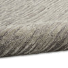 CK010 Linear LNR01 Grey Area Rug by Calvin Klein Corner Image