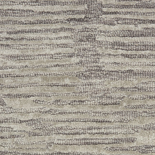 CK010 Linear LNR01 Grey Area Rug by Calvin Klein Swatch Image