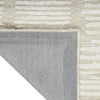 CK010 Linear LNR01 Ivory Area Rug by Calvin Klein Corner Image