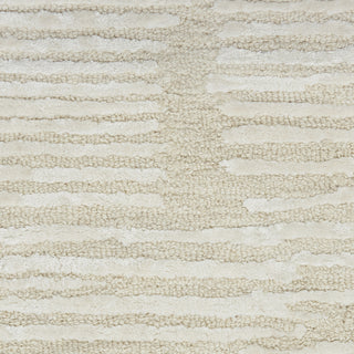 CK010 Linear LNR01 Ivory Area Rug by Calvin Klein Swatch Image