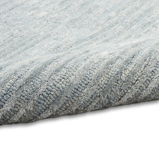 CK010 Linear LNR01 Light Blue Area Rug by Calvin Klein Corner Image