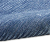 Calvin Klein Ck010 Linear LNR01 Blue Area Rug Texture Image