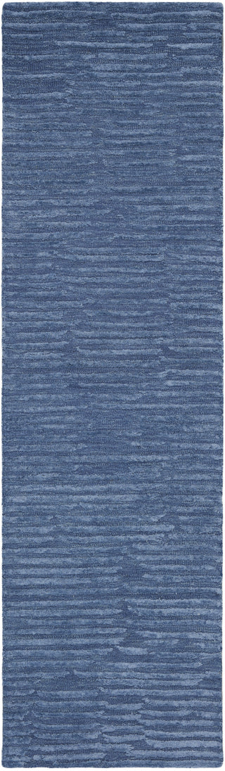 Calvin Klein Ck010 Linear LNR01 Blue Area Rug Main Image
