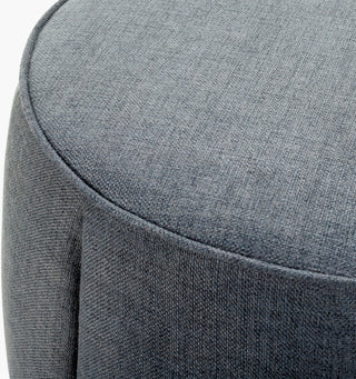 Surya Lanza LNZ-001 Medium Gray / Dark Brown Furniture Corner Shot
