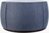 Surya Lanza LNZ-004 Medium Gray / Dark Brown Furniture Angle
