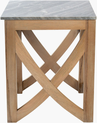 Surya Logan LOG-001 Gray / Tan Furniture Angle