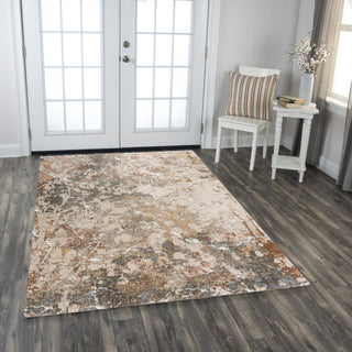 Rizzy Logan LOG734 Beige/Multi Area Rug Roomscene Image Feature