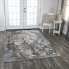 Rizzy Logan LOG735 Blue Area Rug Roomscene Image Feature