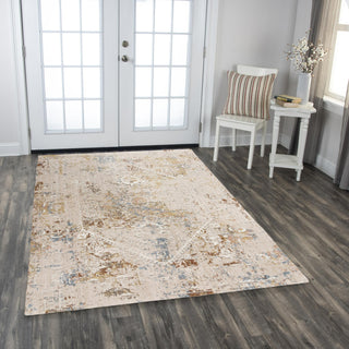 Rizzy Logan LOG737 Beige/Multi Area Rug Roomscene Image Feature