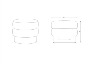 Livabliss Girona ONA-001 Black Line Drawing
