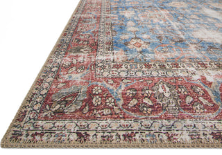 Loloi II Loren LQ-01 Blue/Brick Area Rug Main