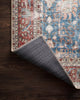 Loloi II Loren LQ-01 Blue/Brick Area Rug Main Image