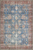 Loloi II Loren LQ-01 Blue/Brick Area Rug Main Image