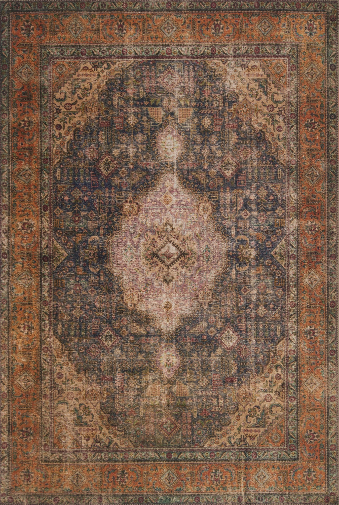 Loloi Loren LQ-02 Plum/Multi Area Rug main image