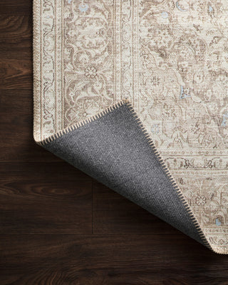 Loloi Loren LQ-03 Sand/Taupe Area Rug Backing Image
