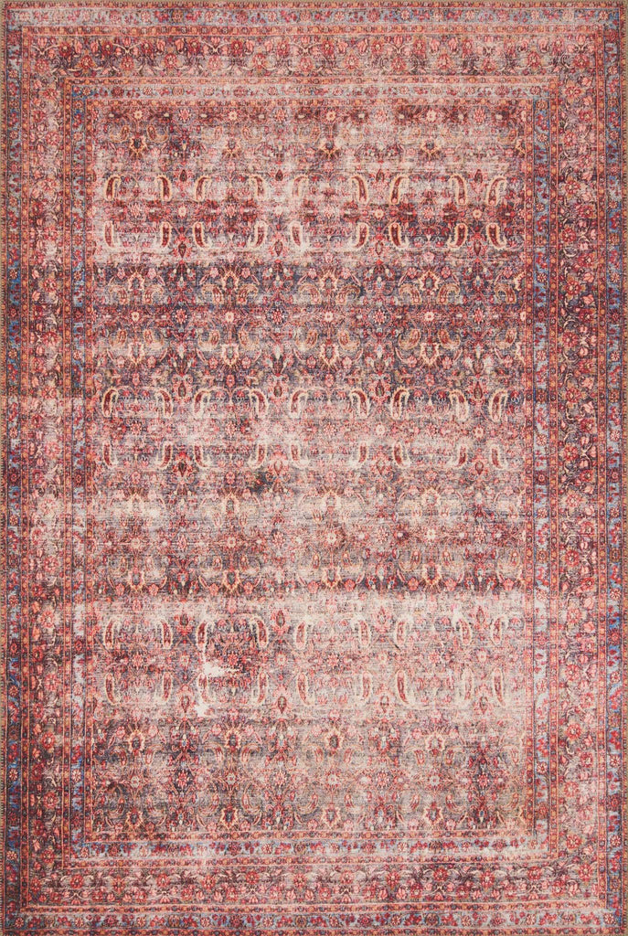 Loloi II Loren LQ-05 Eggplant/Crimson Area Rug main image