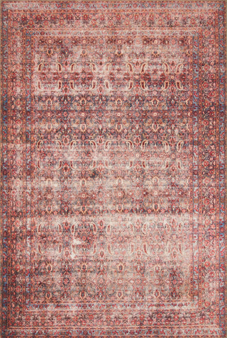 Loloi Loren LQ-05 Eggplant/Crimson Area Rug main image