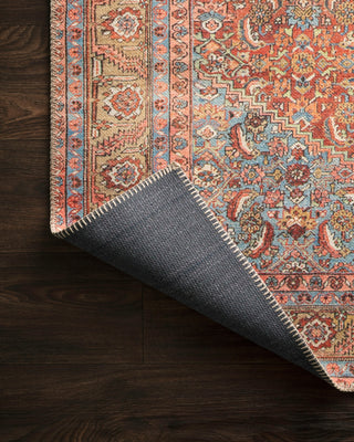 Loloi Loren LQ-06 Red/Multi Area Rug Backing Image