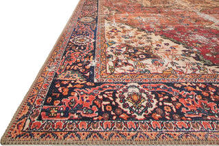Loloi II Loren LQ-07 Red/Navy Area Rug Main Image