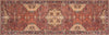 Loloi II Loren LQ-07 Red/Navy Area Rug Runner Image
