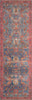 Loloi Loren LQ-10 Blue/Red Area Rug Runner Image