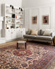 Loloi Loren LQ-11 Sand/Multi Area Rug Lifestyle Image Feature