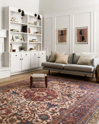 Loloi Loren LQ-11 Sand/Multi Area Rug Lifestyle Image Feature