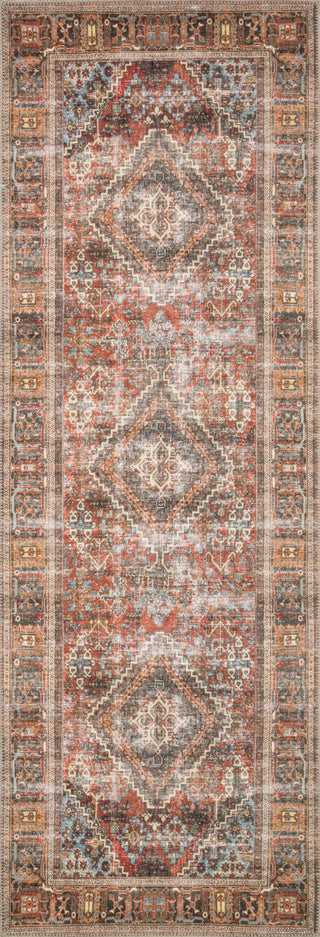 Loloi Loren LQ-13 Brick/Midnight Area Rug Runner Image