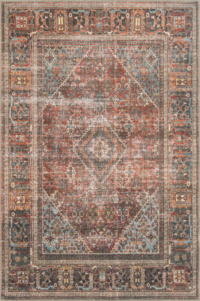 Loloi II Loren LQ-13 Brick/Midnight Area Rug main image