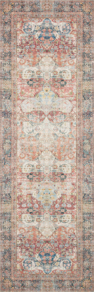 Loloi Loren LQ-14 Brick/Multi Area Rug Runner Image