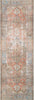Loloi Loren LQ-15 Terracotta/Sky Area Rug Runner Image