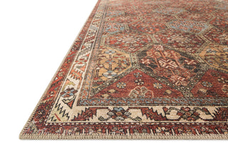 Loloi Loren LQ-16 Spice/Multi Area Rug Corner Image