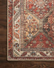 Loloi Loren LQ-16 Spice/Multi Area Rug Corner Image