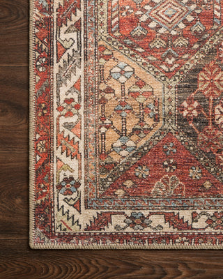 Loloi Loren LQ-16 Spice/Multi Area Rug Corner Image